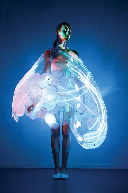 Tech-Inspired Fabrics Add Futuristic Flair